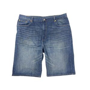 Men's Levi 569 Baggy Loose Straight Urban Jean Denim Shorts sz 42  EUC Stretch